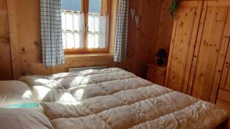 Schlafzimmer Ferienhaus St. Gerold