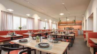 Restaurant Lisbeth im Gebäude des Klosters