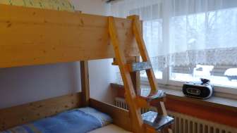 Schlafzimmer Ferienwohnung Paradiso