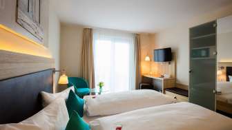 Doppelzimmer im Hotel Oberland