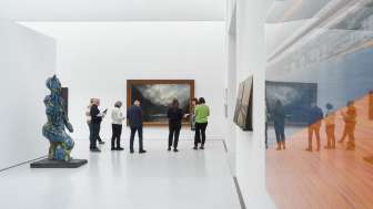 Einblick in die Ausstellung «Wasser, Wolken, Wind»