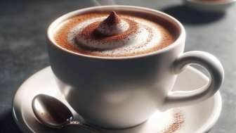 Kaffe von Restaurant Vegi