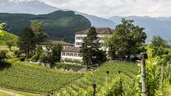 Haus Gutenberg inmitten der Weinberge in Balzers