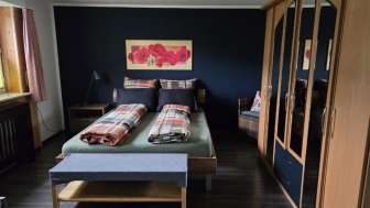 Schlafzimmer der Wohnung FeWe