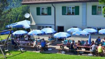 Gartenterrasse Poo-Alp