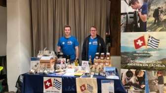 Swiss for Greece am Adventsmarkt Weinfelden mit Tee-Degustation