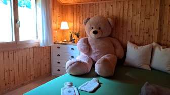 Schlafzimmer Ferienwohnung Fräulein Gugelhopf