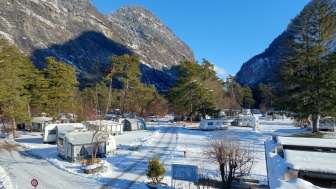 Waldcamping Winter