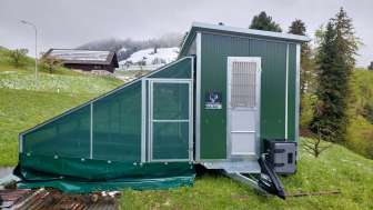 mobiler Hühnerstall