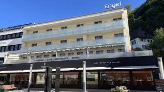 Aussenaufnahme des Restaurants Engel