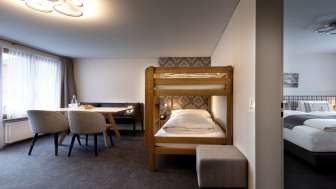 Zimmer für Familien im Hotel Turna