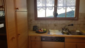 Küche Ferienwohnung Auszeit