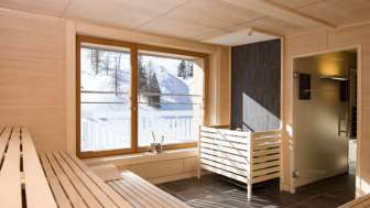 Sauna im JUFA Hotel Malbun