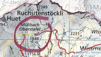 Unterhalb dem Wissmeilenpass