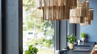 Sitzplätze am Fenster im Giessen Coffeehouse
