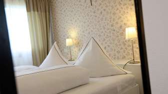 Doppelzimmer im Hotel Weinstube
