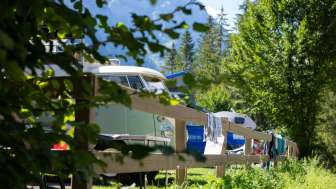 Vorbei am Campingplatz Güntlenau