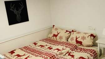 Schlafzimmer im Chalet Egger-Eberle