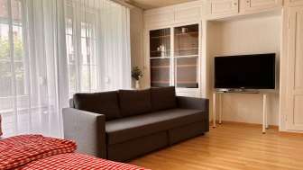 Sofa mit TV