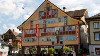 Hausfassade Hotel Appenzell