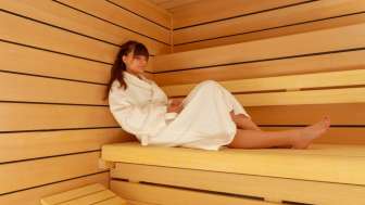 Finnische Sauna