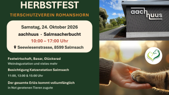 Herbstfest des Tierschutzvereins Romanshorn