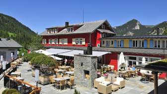 Aussenaufnahme des Restaurant Vögeli