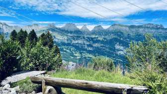 Aussicht vom Chalet