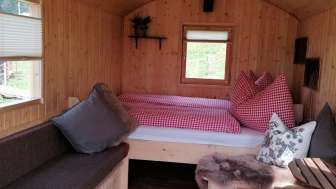 Zirkuswagen Betten