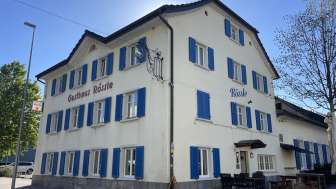 Aussenaufnahme des Restaurant Rössle