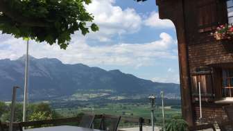 Terrasse Wirtschaft zum Löwen