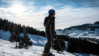 Skifahrer
