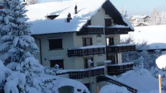 Haus Zur Föhre im Winter