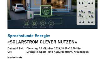 Sprechstunde Energie: «Solarstrom clever nutzen»
