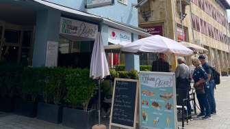 Aussenansicht des Restaurants Elisas im Vaduzer Städtle