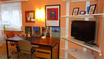 Wohnbereich Ferienwohnung Paradiso