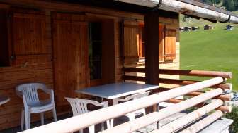 Balkon Ferienhaus Wisli
