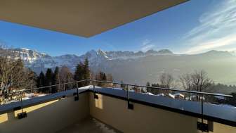 Balkon mit Aussicht