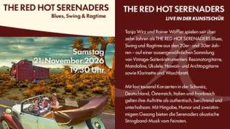 THE RED HOT SERENADERS – Blues, Swing & Ragtime