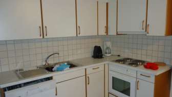 Küche Ferienwohnung Fernsicht B
