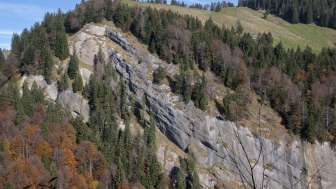 Aussicht auf der Wanderung