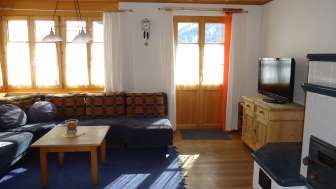 Wohnzimmer Ferienhaus Gassner