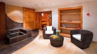 Wellnessbereich des Hotel Turna
