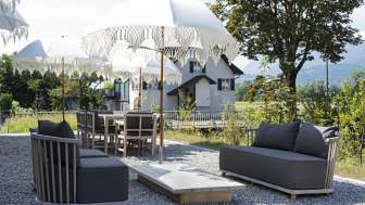 Terrasse des Giessen Coffeehouse
