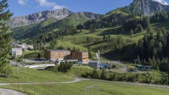 Das Bergdorf Malbun im Sommer