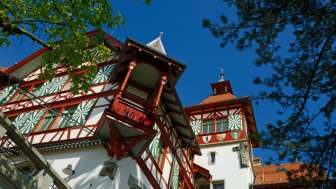 Der Balkon der Militärkantine