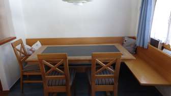 Küche/Esszimmer Ferienhaus Gassner