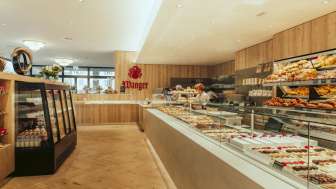 Verkaufsraum im Café Wanger