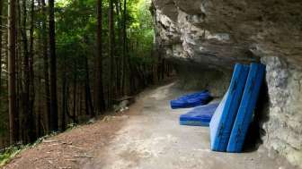 Kletterwand Gantenstein