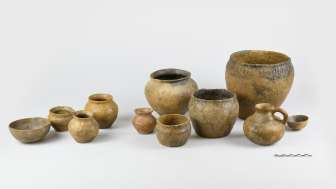 Tongefässe aus Grabhüger Ausgestellt im Ortsmuseum Eschenbach